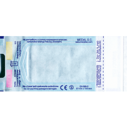 Samoprzylepne torebki foliowo-papierowe do sterylizacji 57mmx100mm 200sztuk